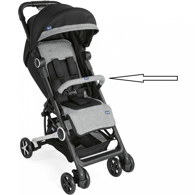 Бампер для коляски CHICCO MIINIMO 2, расцветка Black Night 12794440341 Бампер для коляски CHICCO MIINIMO 2, расцветка Black Night 12794440341