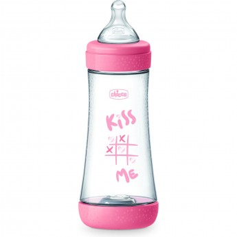 Бутылочка пластикковая CHICCO PERFECT 5 NEW GIRL 300 мл быстрый поток Бутылочка пластикковая CHICCO PERFECT 5 NEW GIRL 300 мл быстрый поток