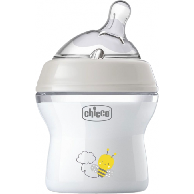 Бутылочка пластиковая CHICCO NATURAL FEELING 150 мл 0м+ нейтральный 00081311300000 Бутылочка пластиковая CHICCO NATURAL FEELING 150 мл 0м+ нейтральный 00081311300000