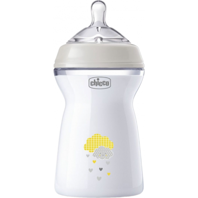 Бутылочка пластиковая CHICCO NATURAL FEELING 330 мл 6м+ нейтраый 00081335300000 Бутылочка пластиковая CHICCO NATURAL FEELING 330 мл 6м+ нейтраый 00081335300000