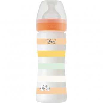 Бутылочка пластиковая CHICCO WB ORANGE UNI 250 мл нормальный поток Бутылочка пластиковая CHICCO WB ORANGE UNI 250 мл нормальный поток