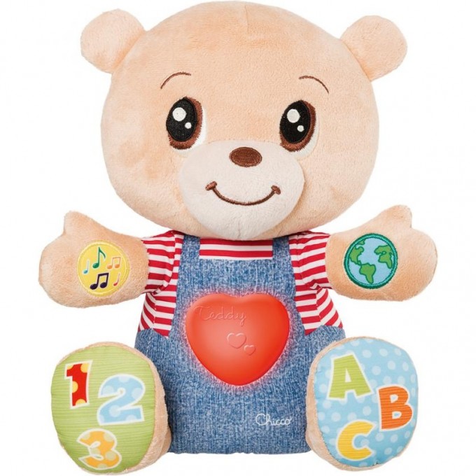 Говорящий Мишка CHICCO Teddy Emotion, бежевый 7947000180 Говорящий Мишка CHICCO Teddy Emotion, бежевый 7947000180