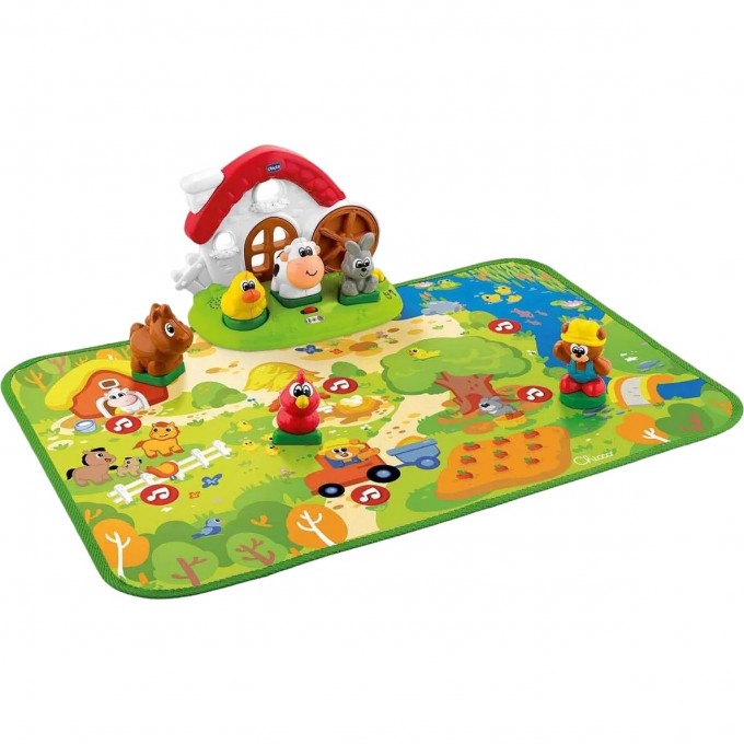 Игровой коврик CHICCO ФЕРМА 1-4 г 00010769000180 Игровой коврик CHICCO ФЕРМА 1-4 г 00010769000180