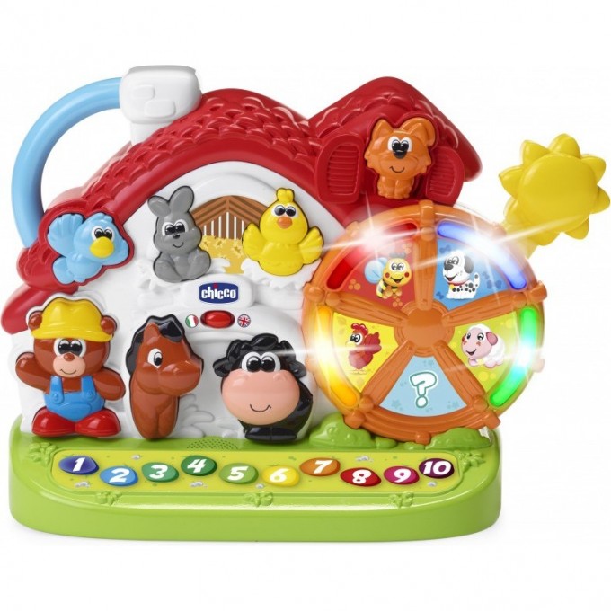 Игрушка CHICCO Новая Говорящая ферма, Разноцветный 00009604000180 Игрушка CHICCO Новая Говорящая ферма, Разноцветный 00009604000180