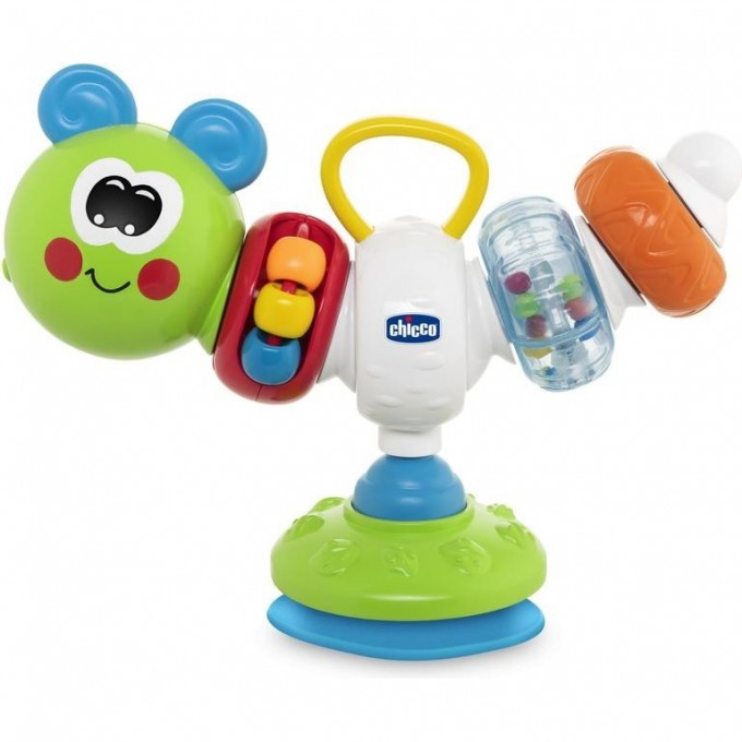 Игрушка для стульчика для кормления CHICCO "Гусеница" 6-18 м, Разноцветный 00010036000000 Игрушка для стульчика для кормления CHICCO "Гусеница" 6-18 м, Разноцветный 00010036000000