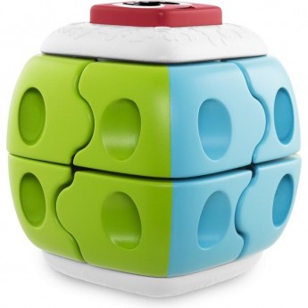 Игрушка-конструктор CHICCO 2 в 1 "Куб", Разноцветный