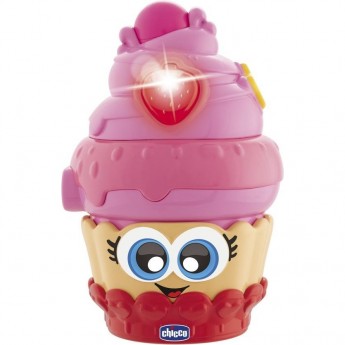 Игрушка музыкальная CHICCO "Пирожное", Розовый