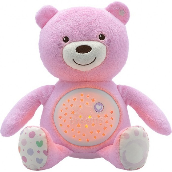Игрушка мягкая CHICCO музыкальная МИШКА розовый 0 м+, Розовый 00008015100000 Игрушка мягкая CHICCO музыкальная МИШКА розовый 0 м+, Розовый 00008015100000
