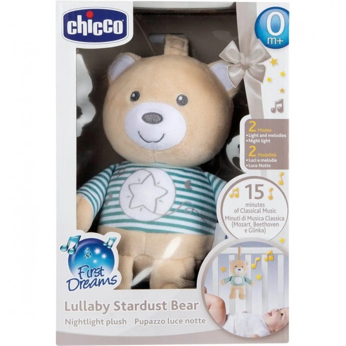 Игрушка мягкая музыкальная CHICCO ЗВЕЗДНЫЙ МИШКА 0 м+ 00011128000000 Игрушка мягкая музыкальная CHICCO ЗВЕЗДНЫЙ МИШКА 0 м+ 00011128000000