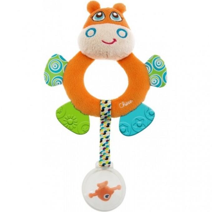 Игрушка-погремушка CHICCO Бегемот Hippo 3+ 00007200000000 Игрушка-погремушка CHICCO Бегемот Hippo 3+ 00007200000000