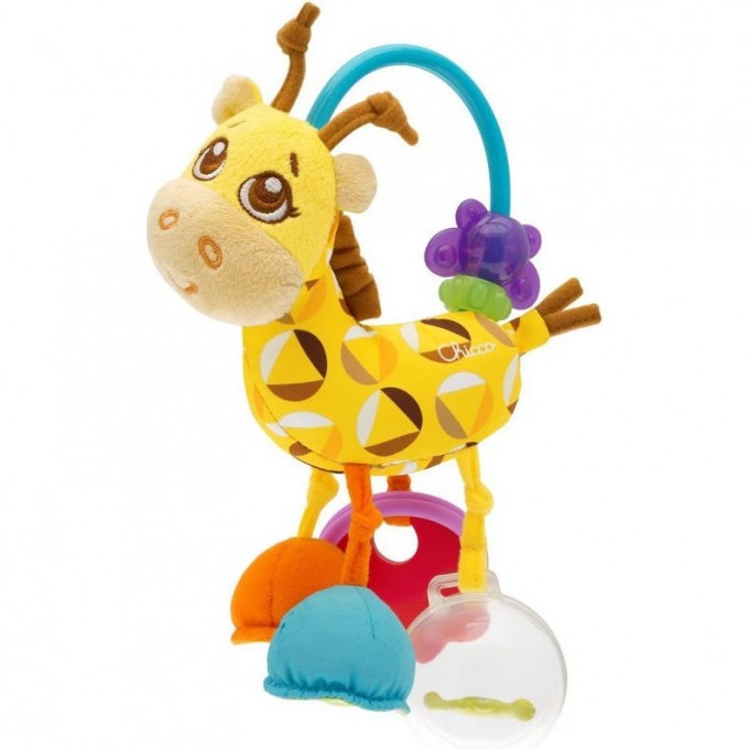Игрушка-погремушка CHICCO «Жираф», Желтый 7157000000 Игрушка-погремушка CHICCO «Жираф», Желтый 7157000000