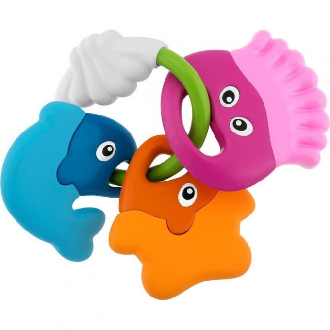 Игрушка развивающая CHICCO «Погремушки в форме рыбок», Розовый 00005956000000 Игрушка развивающая CHICCO «Погремушки в форме рыбок», Розовый 00005956000000