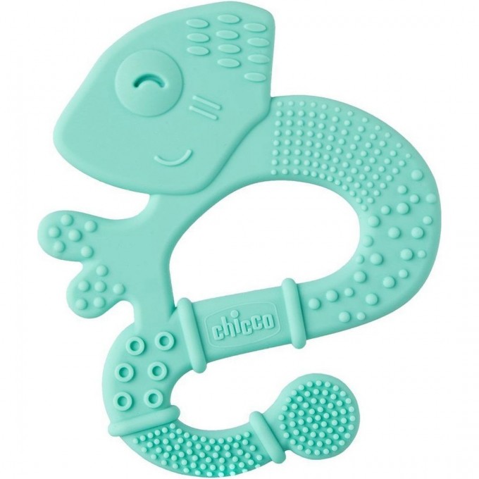 Игрушка с зубным кольцом CHICCO IGUANA 2мес+ 00028110200000 Игрушка с зубным кольцом CHICCO IGUANA 2мес+ 00028110200000