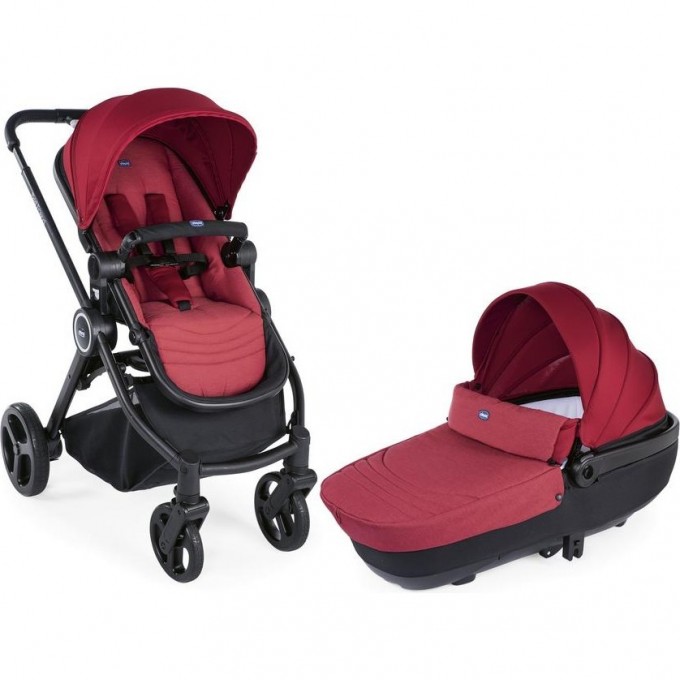 Коляска CHICCO DUO BEST FRIEND Red 04079849700000 Коляска CHICCO DUO BEST FRIEND Red 04079849700000