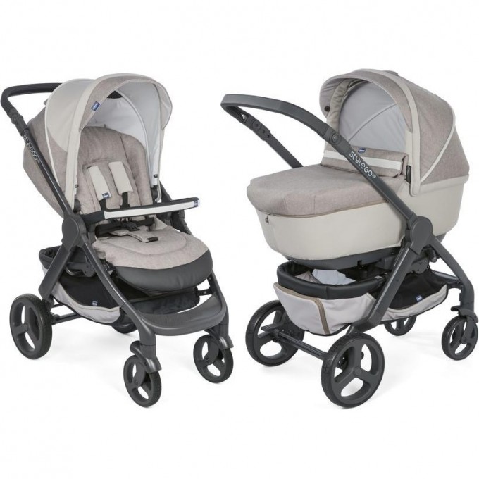 Коляска CHICCO DUO STYLEGO (2в1) UP CROSSOVER, Beige 00079760140000 Коляска CHICCO DUO STYLEGO (2в1) UP CROSSOVER, Beige 00079760140000
