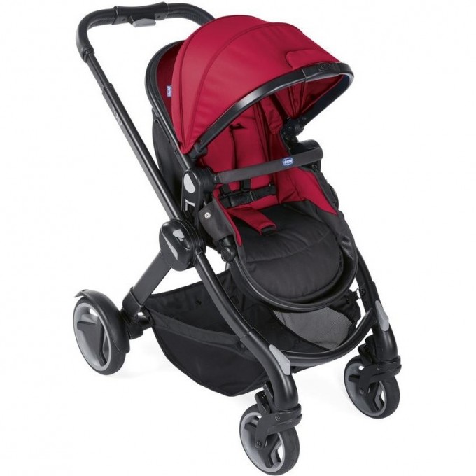 Коляска CHICCO FULLY RED PASSION, Red Passion 7079002640000 Коляска CHICCO FULLY RED PASSION, Red Passion 7079002640000