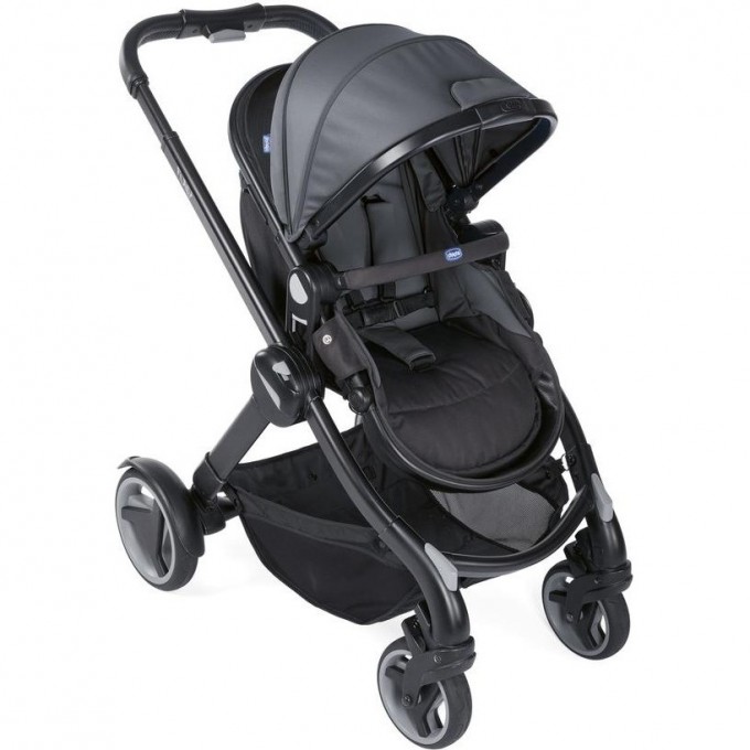 Коляска CHICCO FULLY STONE, Черный 79002850000 Коляска CHICCO FULLY STONE, Черный 79002850000