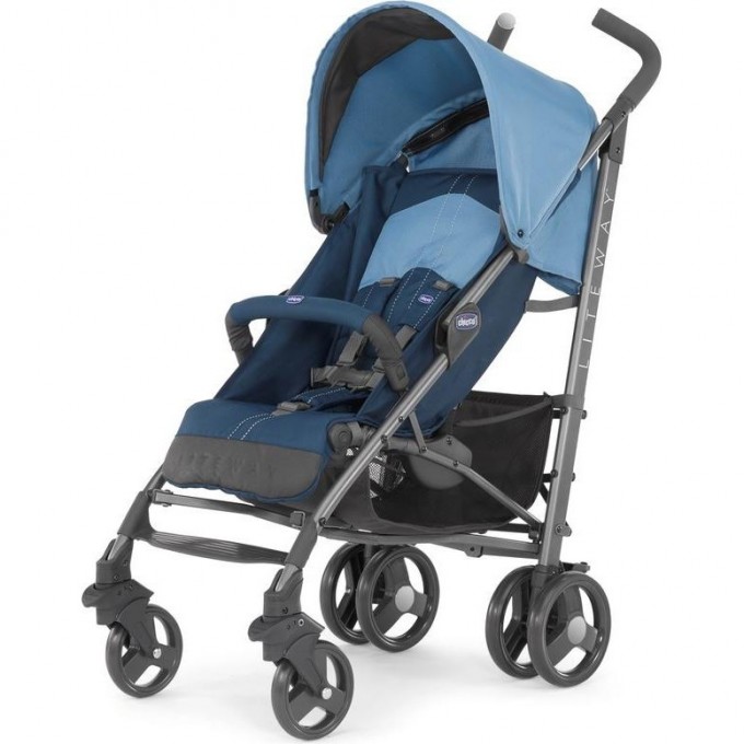 Коляска CHICCO LITE WAY TOP, Blue 06079547800000 Коляска CHICCO LITE WAY TOP, Blue 06079547800000