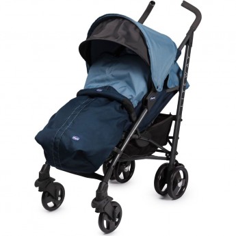 Коляска CHICCO LITE WAY TOP с бампером вlue