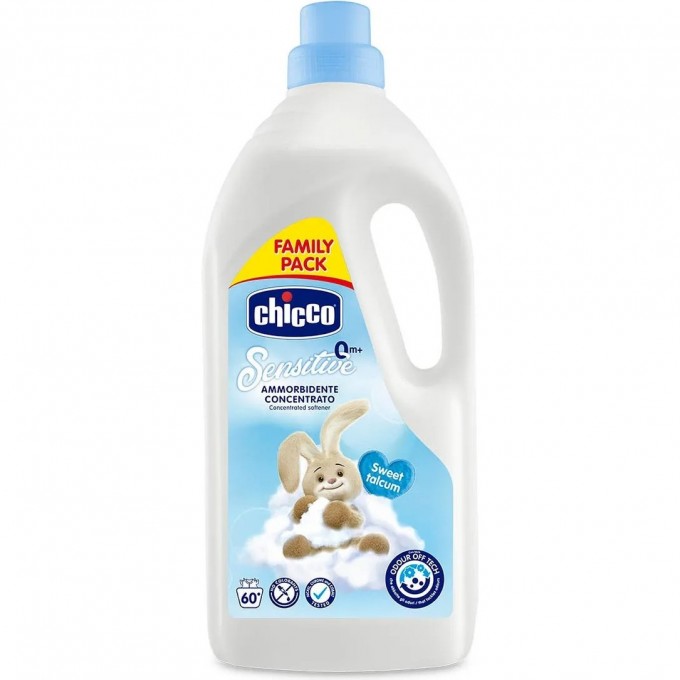 Кондиционер для белья CHICCO SWEET TALCUM 1,5 л 67294210000 Кондиционер для белья CHICCO SWEET TALCUM 1,5 л 67294210000