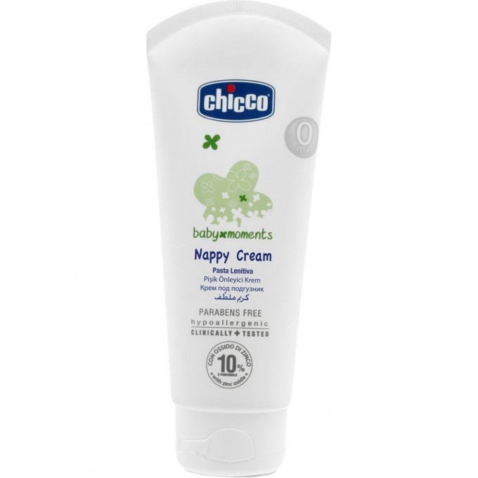 Крем под подгузник CHICCO BABY MOMENTS DELICATE SKIN 100 мл 00010244000000 Крем под подгузник CHICCO BABY MOMENTS DELICATE SKIN 100 мл 00010244000000