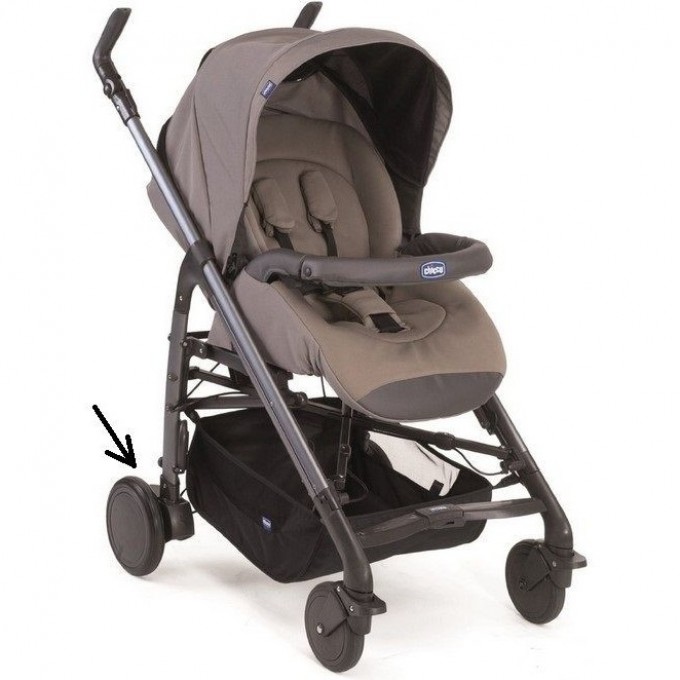 Крепеж для заднего колеса к коляске CHICCO TRIO LOVE 28802440000 Крепеж для заднего колеса к коляске CHICCO TRIO LOVE 28802440000