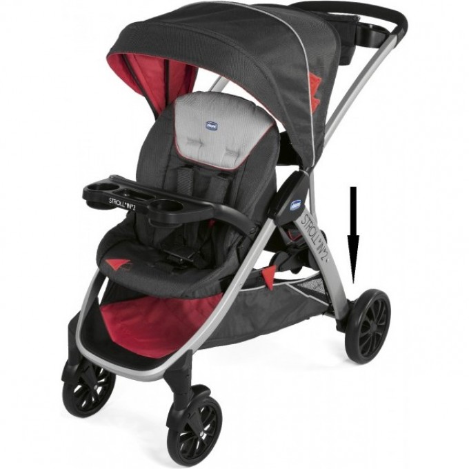 Крепление для заднего колеса коляски CHICCO STROLL'IN'2 12797810200 Крепление для заднего колеса коляски CHICCO STROLL'IN'2 12797810200