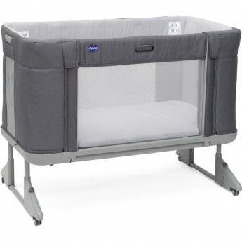 Кроватка CHICCO NEXT2ME FOREVER SLATE GREY Кроватка CHICCO NEXT2ME FOREVER SLATE GREY