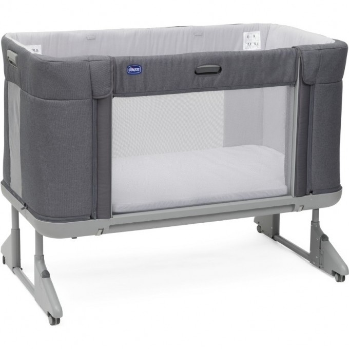 Кроватка CHICCO NEXT2ME FOREVER SLATE GREY 79650040000 Кроватка CHICCO NEXT2ME FOREVER SLATE GREY 79650040000
