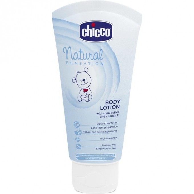 Лосьон для тела CHICCO NATURAL SENSATION 150мл белый 00007455100000 Лосьон для тела CHICCO NATURAL SENSATION 150мл белый 00007455100000