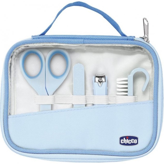 Маникюрный набор CHICCO HAPPY HANDS для мальчиков, Голубой 00010019000000 Маникюрный набор CHICCO HAPPY HANDS для мальчиков, Голубой 00010019000000
