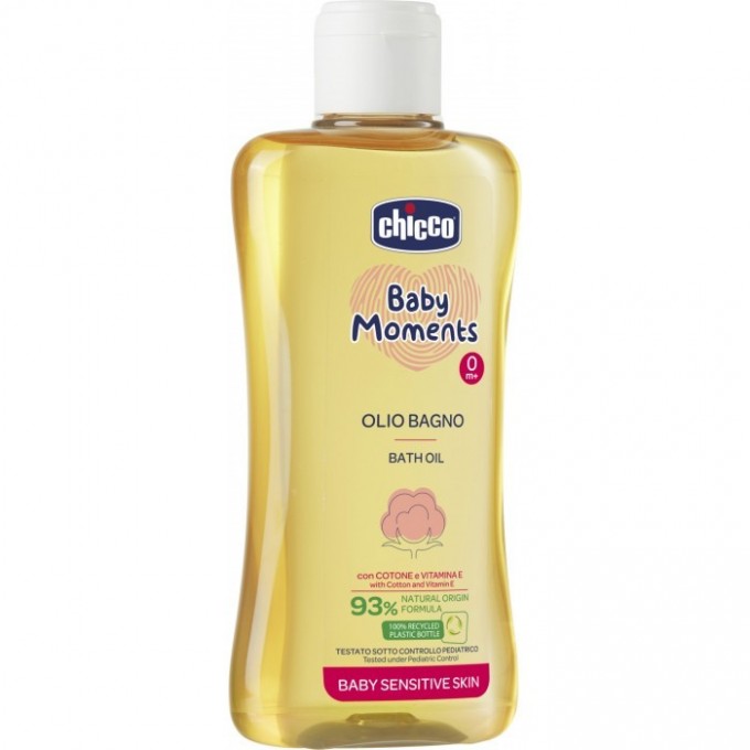 Масло для ванны CHICCO BABY MOMENTS SENSITIVE SKIN 200 мл 00010240000000 Масло для ванны CHICCO BABY MOMENTS SENSITIVE SKIN 200 мл 00010240000000