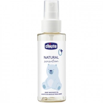 Масло массажное CHICCO NATURAL SENSATION, 100 мл