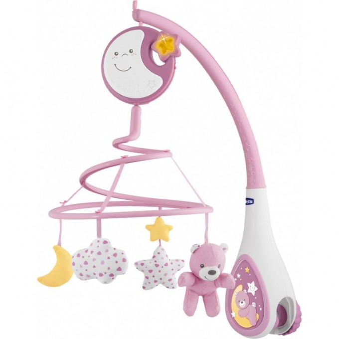 Мобиль CHICCO NEXT2DREAMS (розовый), Розовый 00007627100000 Мобиль CHICCO NEXT2DREAMS (розовый), Розовый 00007627100000