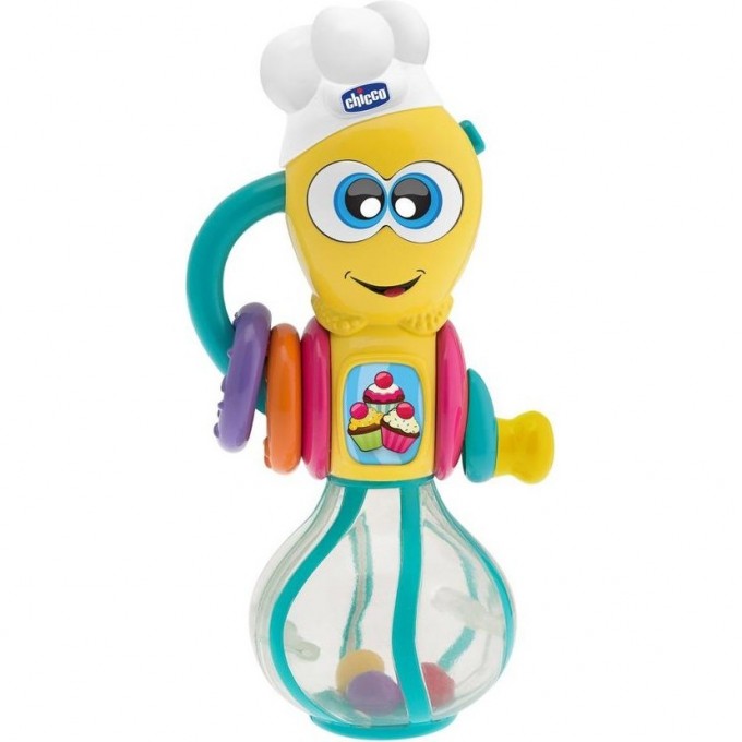 Музыкальная игрушка CHICCO «Мутовка», Желтый 00007703000000 Музыкальная игрушка CHICCO «Мутовка», Желтый 00007703000000