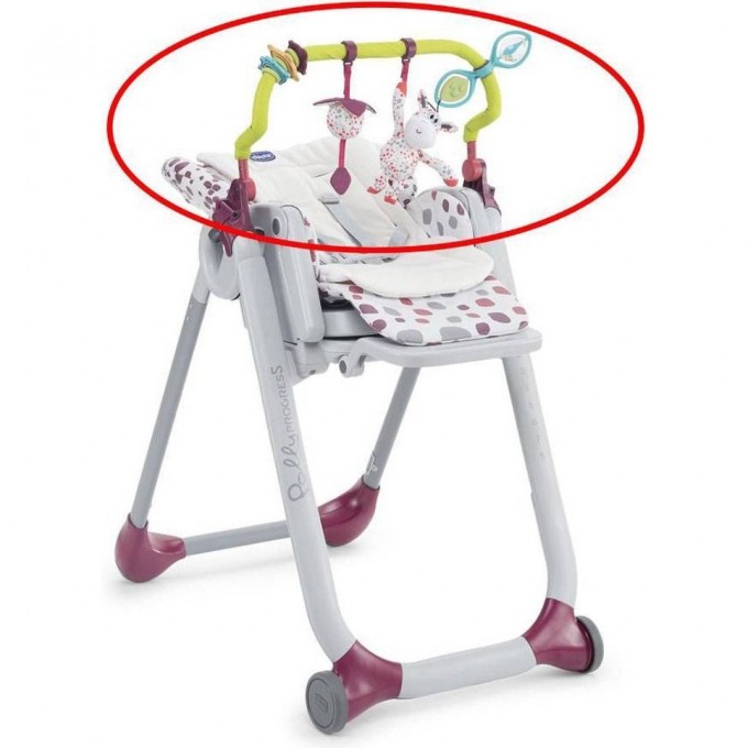 Набор для моделей стульчиков CHICCO POLLY PROGRES5 И POLLY 2 START (дуга-подвеска с игрушками и вкладыш) 0м+ 06079590000000 Набор для моделей стульчиков CHICCO POLLY PROGRES5 И POLLY 2 START (дуга-подвеска с игрушками и вкладыш) 0м+ 06079590000000