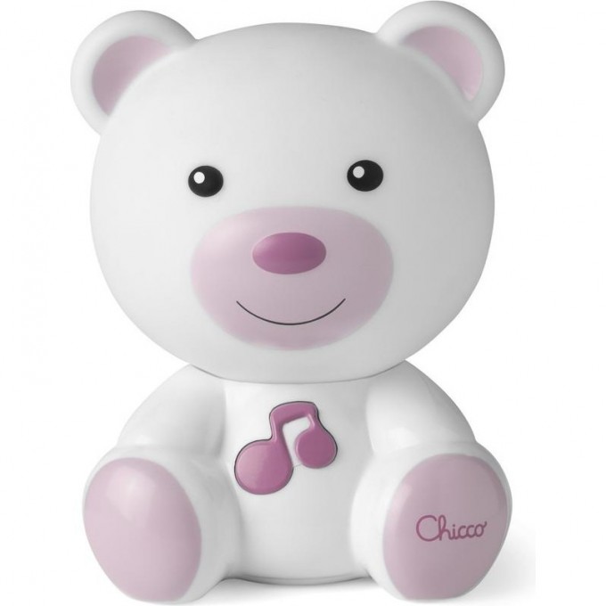 Ночник CHICCO Медвежонок Dreamlight, Розовый 00009830100000 Ночник CHICCO Медвежонок Dreamlight, Розовый 00009830100000