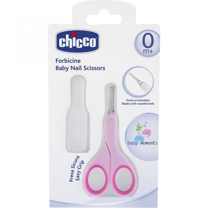 Ножницы с закругленными концами CHICCO розовый 00005912100000 Ножницы с закругленными концами CHICCO розовый 00005912100000