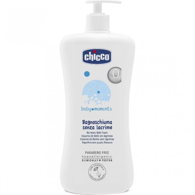 Пена для ванны CHICCO BABY MOMENTS без слез 750 мл 00010581000000 Пена для ванны CHICCO BABY MOMENTS без слез 750 мл 00010581000000