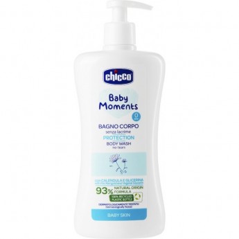 Пена для ванны CHICCO BABY MOMENTS PROTECTION 0м+, 500 мл Пена для ванны CHICCO BABY MOMENTS PROTECTION 0м+, 500 мл