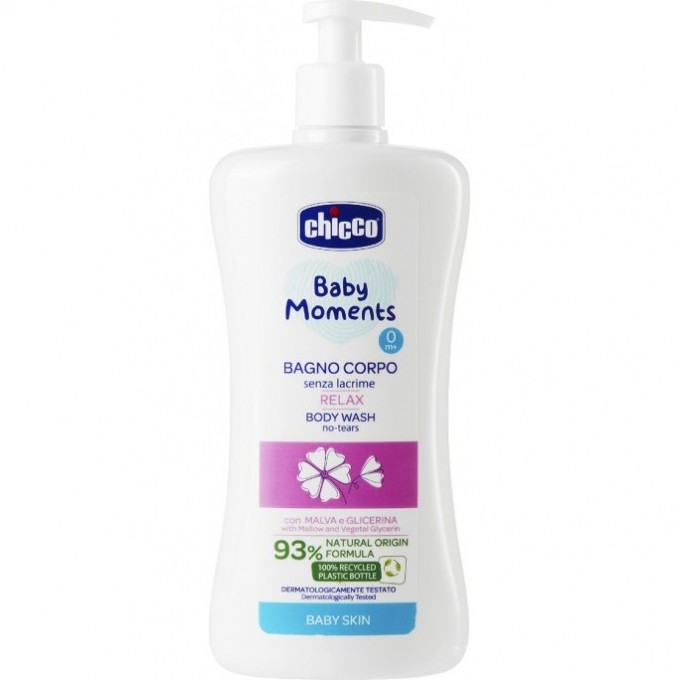 Пена для ванны CHICCO BABY MOMENTS RELAX 0м+, 500 мл 00010582000000 Пена для ванны CHICCO BABY MOMENTS RELAX 0м+, 500 мл 00010582000000