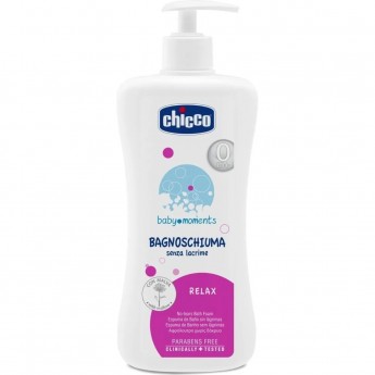 Пена для ванны CHICCO BABY MOMENTS RELAX 500 мл Пена для ванны CHICCO BABY MOMENTS RELAX 500 мл