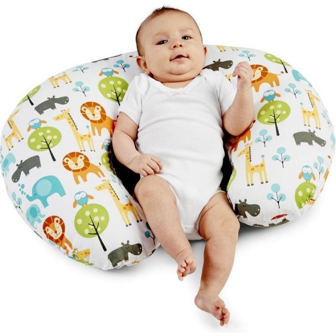 Подушка CHICCO BOPPY, Peaceful Jungle 08079902430000 Подушка CHICCO BOPPY, Peaceful Jungle 08079902430000