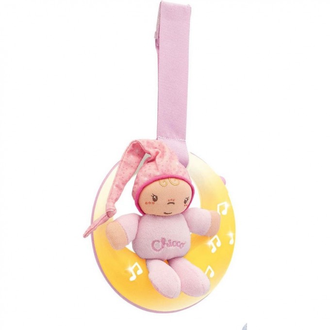 Подвеска CHICCO «Луна, спокойной ночи», Розовый 00002426100000 Подвеска CHICCO «Луна, спокойной ночи», Розовый 00002426100000