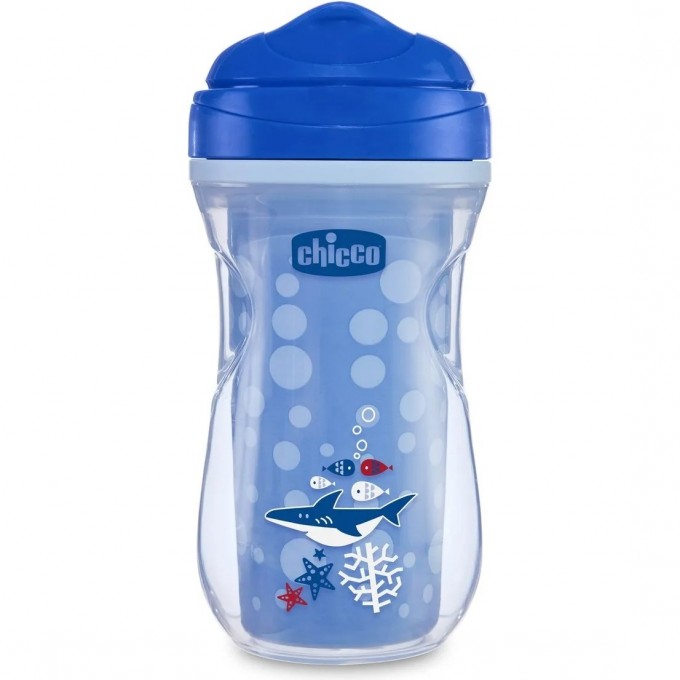 Поильник CHICCO ACTIVE CUP 14+, темно-синий 00006981220180 Поильник CHICCO ACTIVE CUP 14+, темно-синий 00006981220180