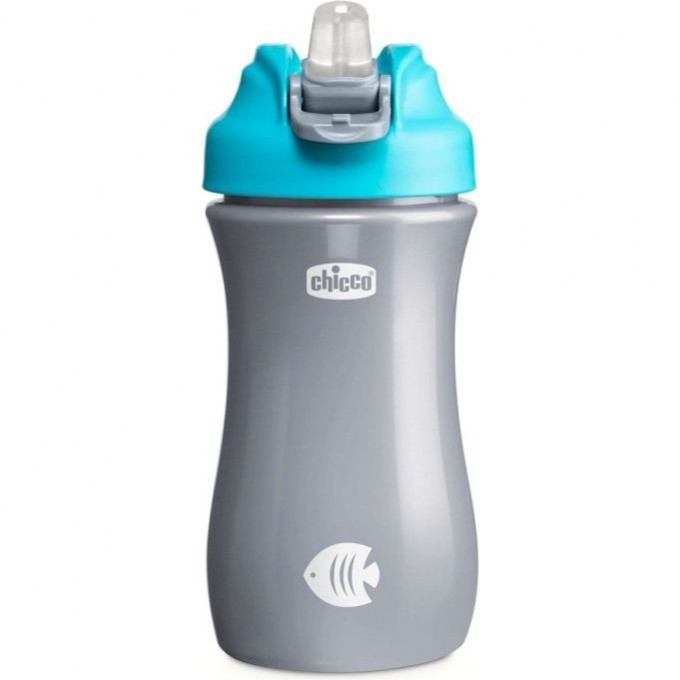 Поильник CHICCO SOFT SPOUT CUP 2г+ голубой 00006920200000 Поильник CHICCO SOFT SPOUT CUP 2г+ голубой 00006920200000