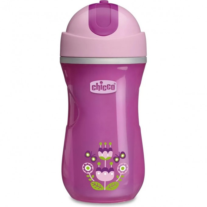 Поильник CHICCO SPORT CUP 14м+ розовый 00006991100000 Поильник CHICCO SPORT CUP 14м+ розовый 00006991100000
