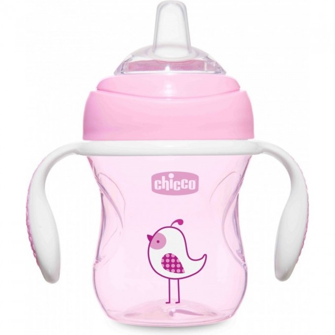 Поильник CHICCO TRANSITION, Розовый 00006911100000 Поильник CHICCO TRANSITION, Розовый 00006911100000
