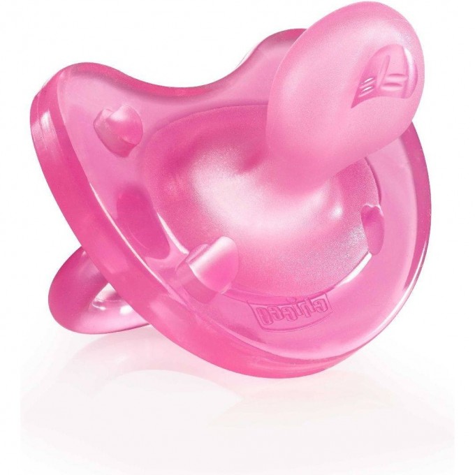 Пустышка силиконовая CHICCO PHYSIO SOFT 0-6м розовая 00002711110000 Пустышка силиконовая CHICCO PHYSIO SOFT 0-6м розовая 00002711110000