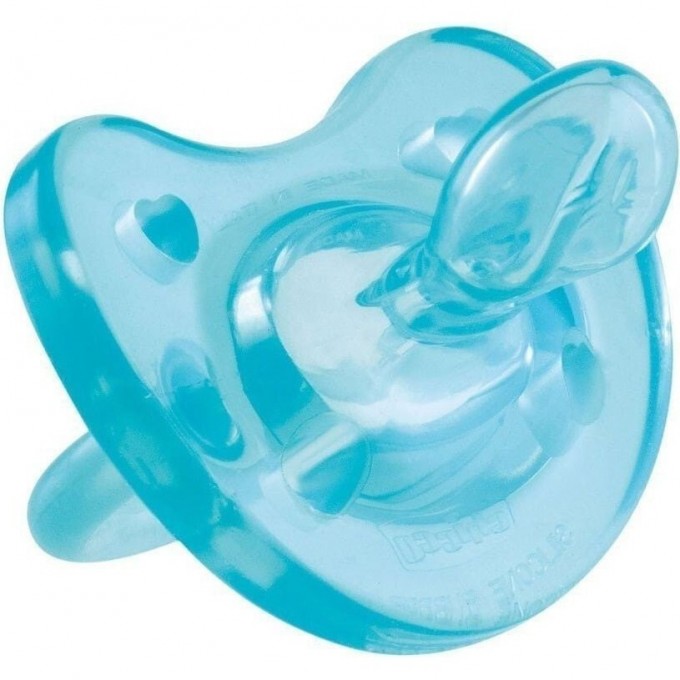 Пустышка силиконовая CHICCO PHYSIO SOFT 6-12м, голубая 00002712210000 Пустышка силиконовая CHICCO PHYSIO SOFT 6-12м, голубая 00002712210000